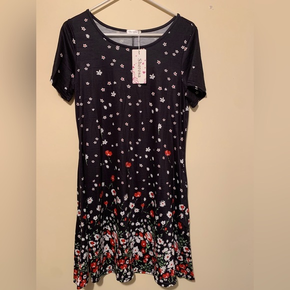 Sherosa black medium dress - Picture 1 of 5